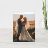 Cartão de Festividades Folha Dupla casamento シーズンカード (正面)