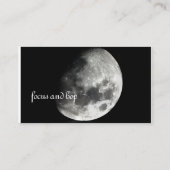 cartão de mensagens motivacional 名刺 (裏面)