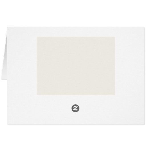 Cartão de  Natal com nome árvore aquarela (裏面横)