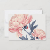 Cartão de resposta 8,9 x 12,7 cm 出欠カード (裏面)