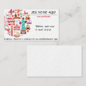 Cartão de visita 名刺 (正面/裏面)