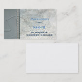 Cartão de visita advogado. 名刺 (正面/裏面)