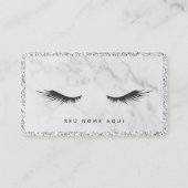 Cartão de Visita - Designer de Cílios - Maquiadora 名刺 (正面)