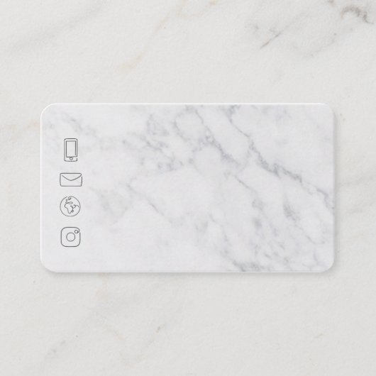 Cartão de Visita - Designer de Cílios - Maquiadora 名刺 (裏面)