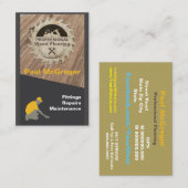 Cartão De Visita Professional Flooring 名刺 (正面/裏面)