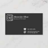 Cartão de Visita Remaster Cassete Tape 名刺 (裏面)