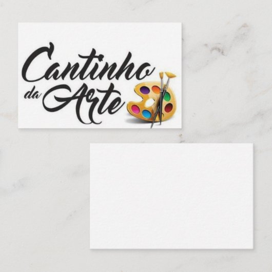 cartao de visitas 名刺 (正面/裏面)