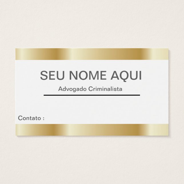 Cartão de visitas ADVOGADO (裏面)
