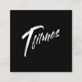 Cartão de Visitas Filmmaker e Fotógrafo スクエア名刺 (正面)