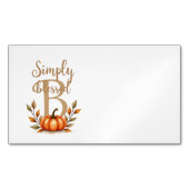 Cartão de Visitas Magnético "Simply Blessed" マグネット名刺 (正面)