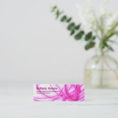 Cartão Fino Light Rosa スキニー名刺 (スタンド正面)