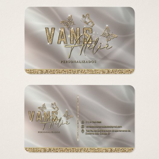 Cartão personalizadfo - nós fazemos personalizamos (正面&裏面)