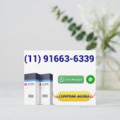 Cartão Postal Comprar Misoprostol NOVO NUMERO(11)  ポストカード (スタンド正面)