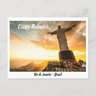 Cartão Postal Cristo Redentor - Rio de Janeiro ポストカード