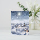 Cartão Postal de Natal Winter Wonderland ポストカード (スタンド正面)