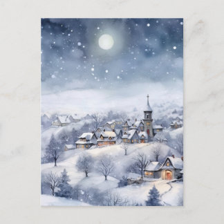 Cartão Postal de Natal Winter Wonderland ポストカード