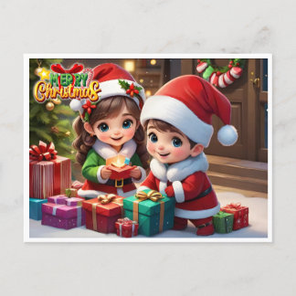 Cartão Postal Feliz Natal シーズンポストカード