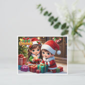 Cartão Postal Feliz Natal シーズンポストカード (スタンド正面)