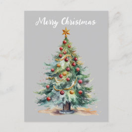 Cartão Postal Feliz Natal árvore de Natal ポストカード