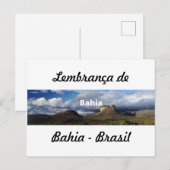 Cartão postal lembrança de Bahia ポストカード (正面/裏面)