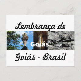 Cartão postal lembrança de Goiás ポストカード