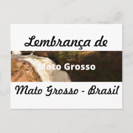 Cartão postal lembrança de Mato Grosso ポストカード