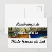 Cartão postal lembrança de Mato Grosso do Sul ポストカード (正面/裏面)