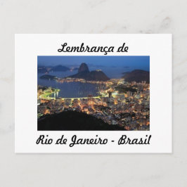 Cartão postal lembrança de Rio de Janeiro ポストカード