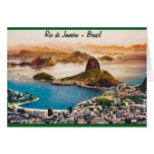 Cartão Postal Rio de Janeiro (正面横)