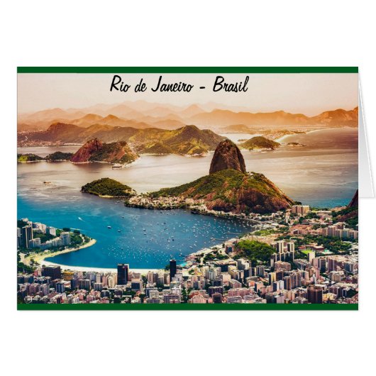 Cartão Postal Rio de Janeiro (正面横)