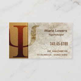 cartão visita psicóloga 名刺