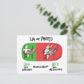 Carteのコーチング「Loi de Pareto」 ポストカード (スタンド正面)