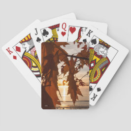 carte à jouer feuilles d'érable トランプ