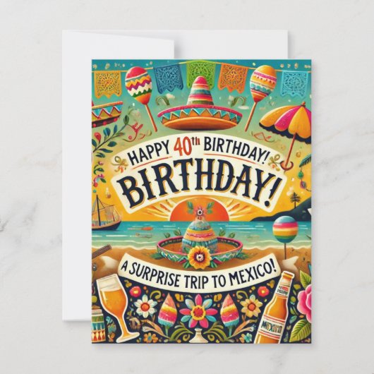 Carte anniversaire シーズンカード (正面)