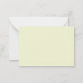 Carte avec montagne et lac, avec enveloppe ノートカード (裏面)