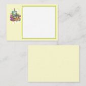 Carte avec motif chevalet du peintre. ノートカード (正面/裏面)