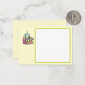 Carte avec motif chevalet du peintre. ノートカード (正面/裏面インサイチュ)
