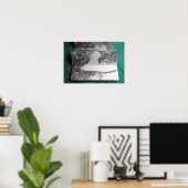 Carte Blanche pour un Stylo en bout de Course P ポスター (ホームオフィス)