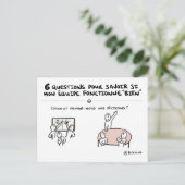 Carte coaching d'équipe "4/6 : Décision" ポストカード (スタンド正面)