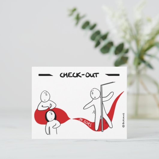 Carte Core Protocol :チェックアウト ポストカード (スタンド正面)