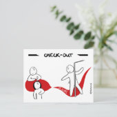 Carte Core Protocol :チェックアウト ポストカード (スタンド正面)