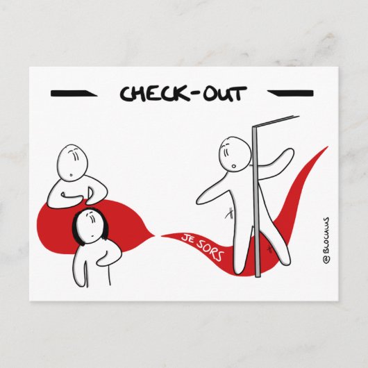 Carte Core Protocol :チェックアウト ポストカード (正面)