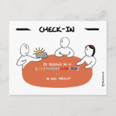 Carte Core Protocol :チェックイン ポストカード (正面)