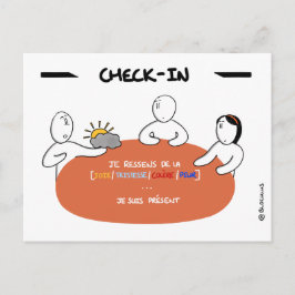 Carte Core Protocol :チェックイン ポストカード