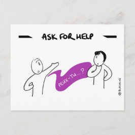 Carte Core Protocol : Ask For Help ポストカード