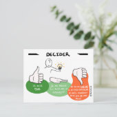 Carte Core Protocol : Decider ポストカード (スタンド正面)