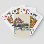 Carte da poker Impala del 67 nera トランプ (裏面)