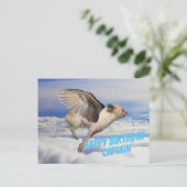 Carte d'Anniversaire pour Pilote d'avion ポストカード (スタンド正面)