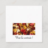 Carte d'appel コーリングカード (正面)