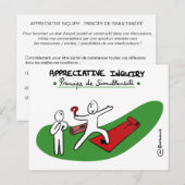 Carte de Coaching "AI - Principe de Simultanéité" ポストカード (正面/裏面)